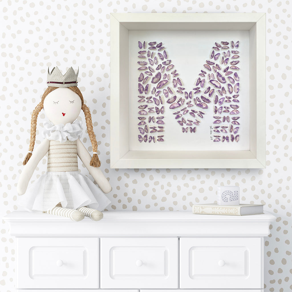 Custom Letter 3D Butterfly Wall Art – Personalized Nursery Keepsake