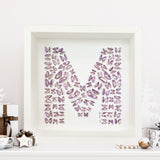 Custom Letter 3D Butterfly Wall Art – Personalized Nursery Keepsake