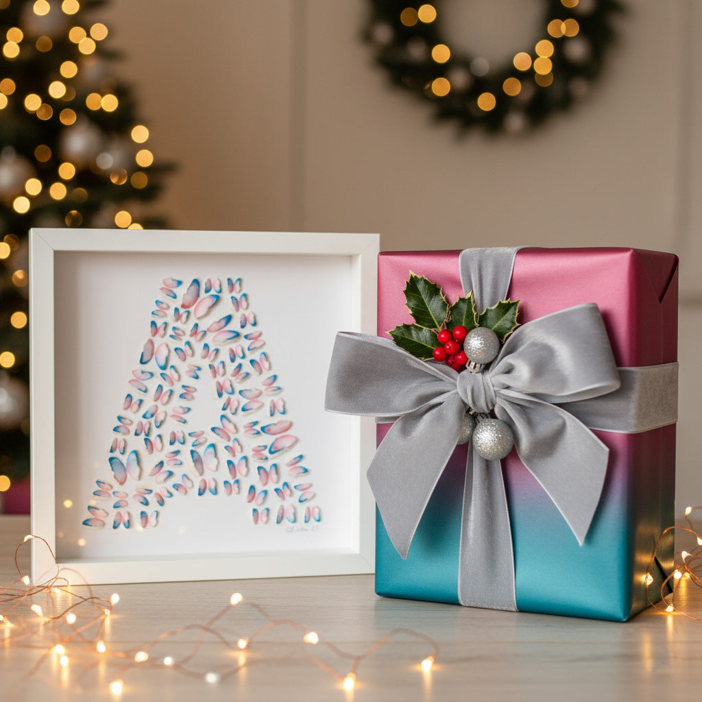 Custom Letter 3D Butterfly Wall Art – Personalized Nursery Keepsake