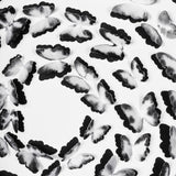 Black and White Butterfly Spiral – 3D Paper Wall Art