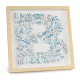 Blue Butterfly B Letter – 3D Paper Wall Art, Personalized Nursery Gift