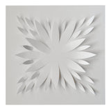 Daisy paper design from the Mixed Watercolor DIY Art Kit before painting and assembly
