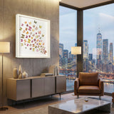 Spring Flight – 3D Butterfly Wall Art, Original Watercolor Paper Art