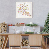 Spring Flight – 3D Butterfly Wall Art, Original Watercolor Paper Art