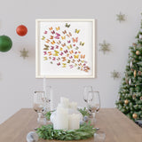 Spring Flight – 3D Butterfly Wall Art, Original Watercolor Paper Art