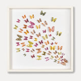 Spring Flight – 3D Butterfly Wall Art, Original Watercolor Paper Art