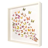 Spring Flight – 3D Butterfly Wall Art, Original Watercolor Paper Art
