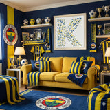 Custom Football Team Initial – 3D Paper Letter Wall Art (25×25 cm)